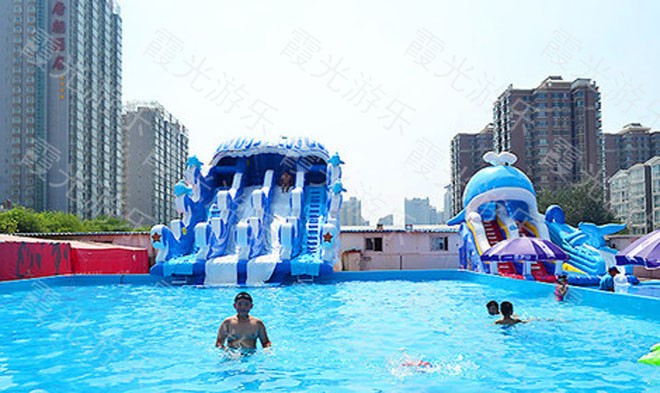 乌马河水上乐园游泳池
